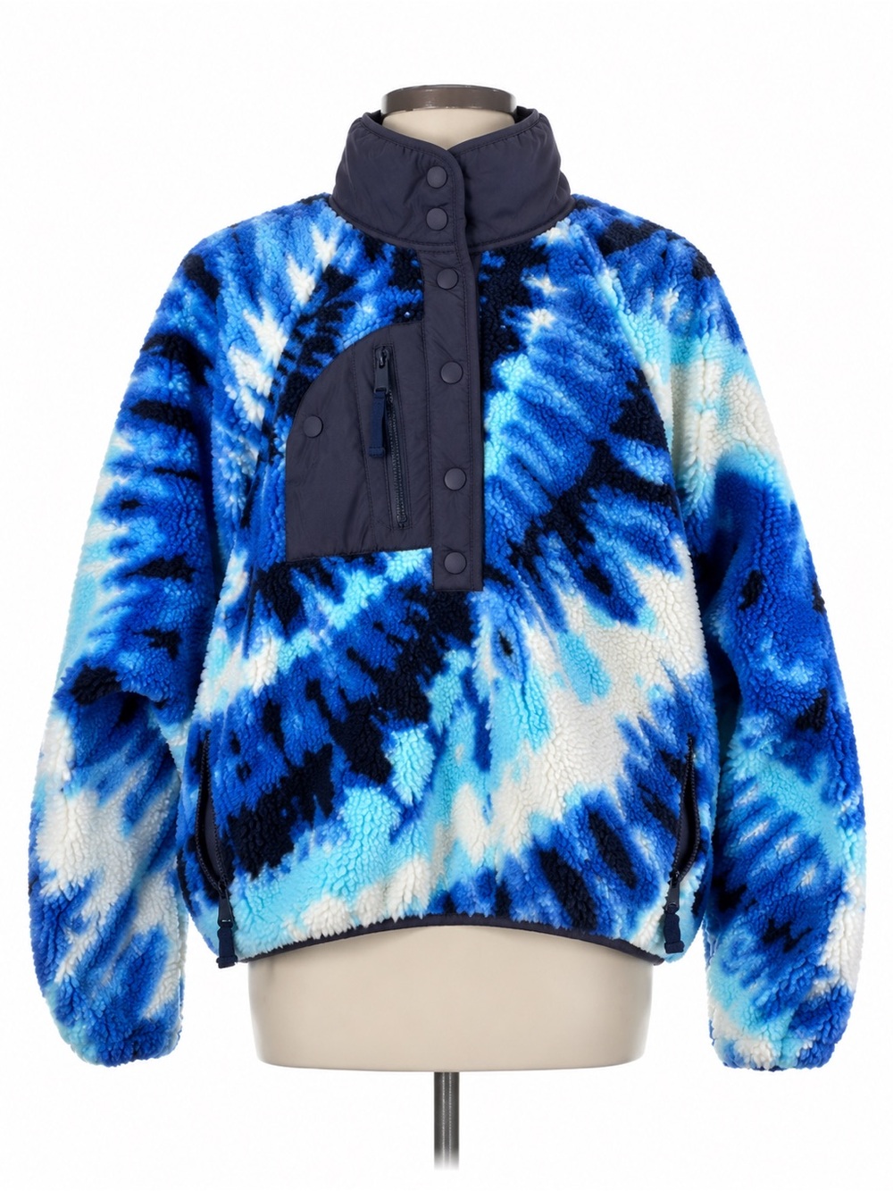 Free People Movement Fleece Pullover
Blue Tie Dye Hit the Slopes Rocky Ridge L